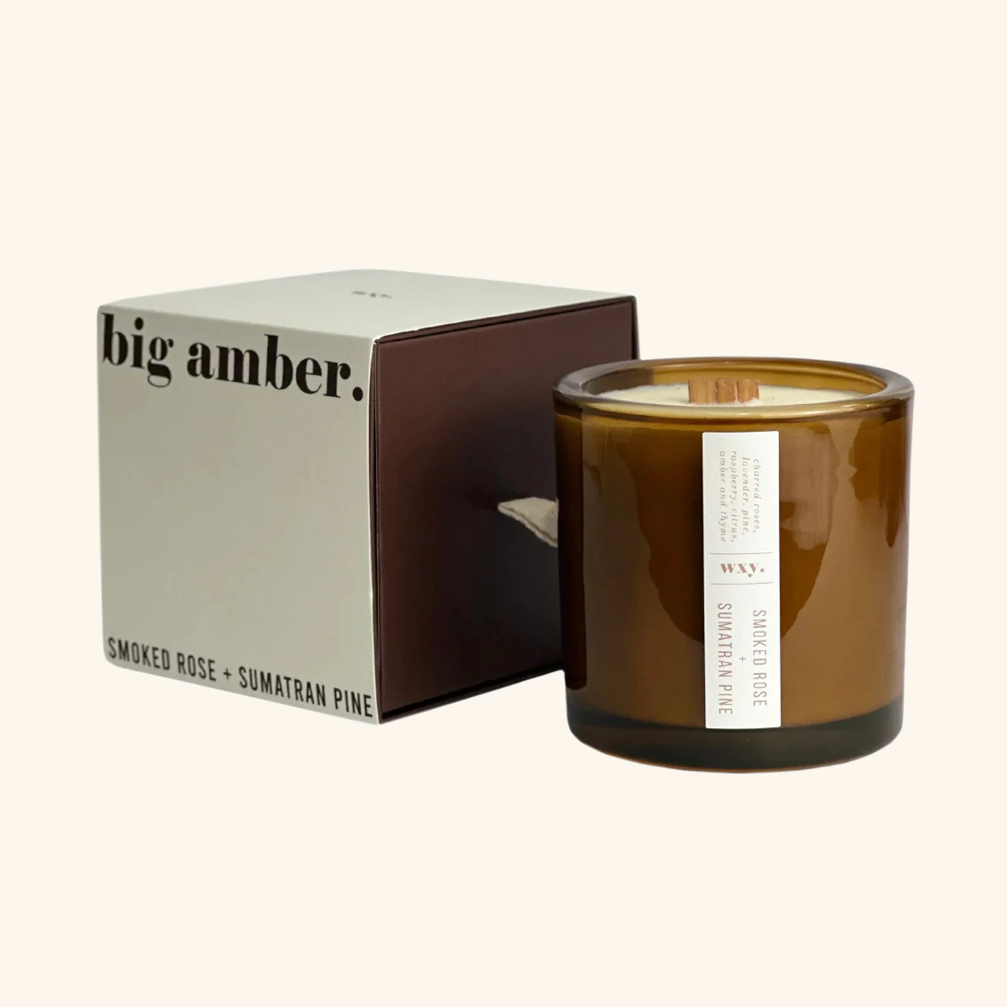 Big Amber Scented Candle WXY - Image 7