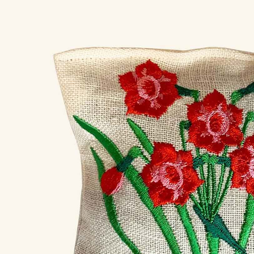 Embroidered Lavender Bag - Image 16