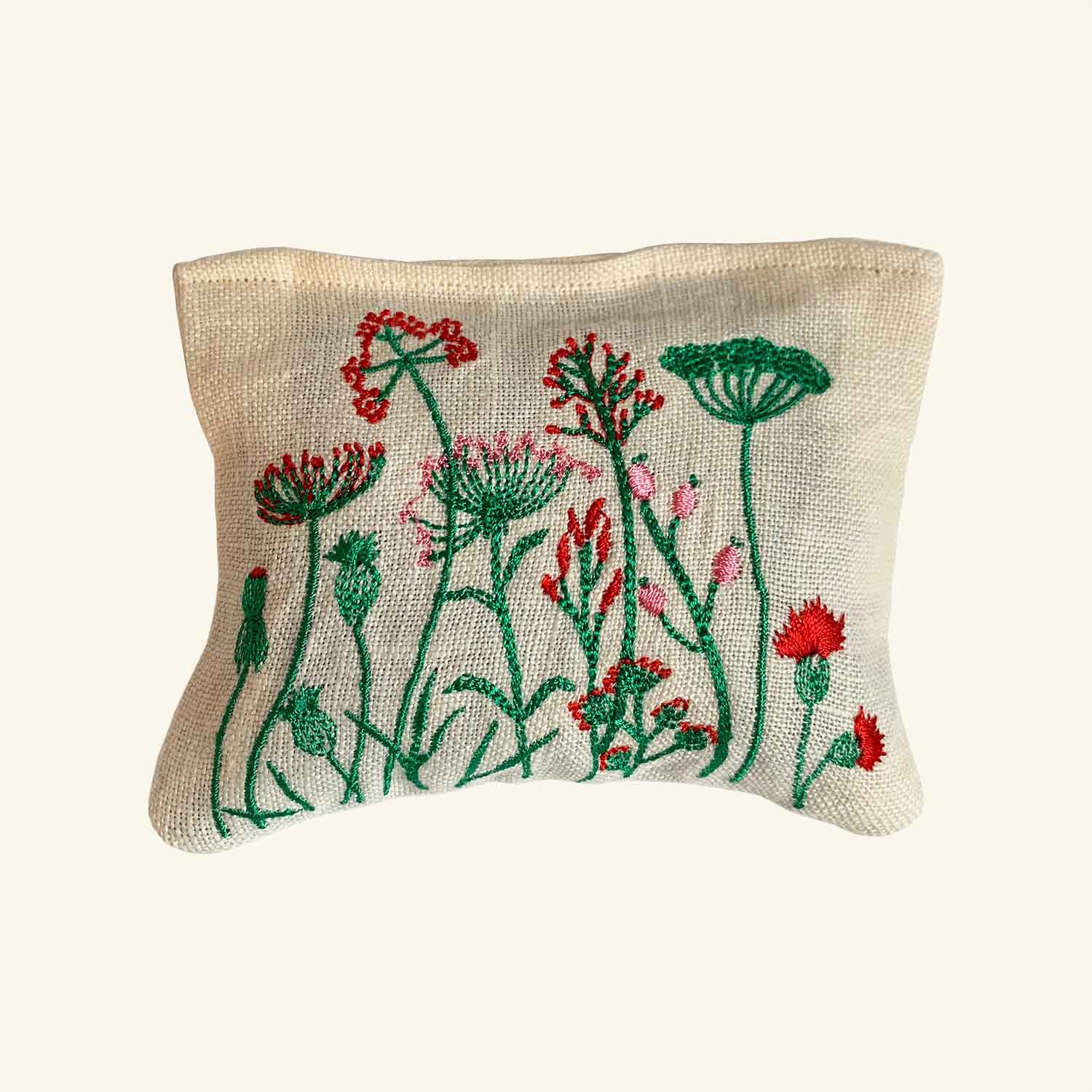 Embroidered Lavender Bag - Image 3