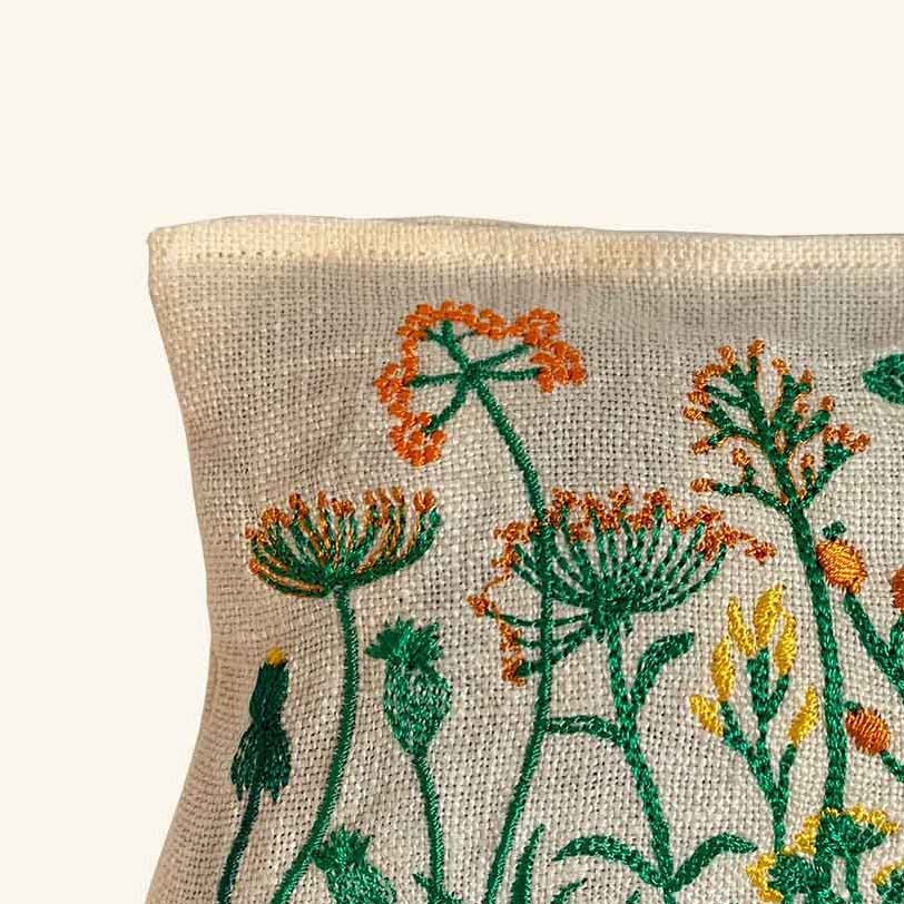 Embroidered Lavender Bag - Image 8