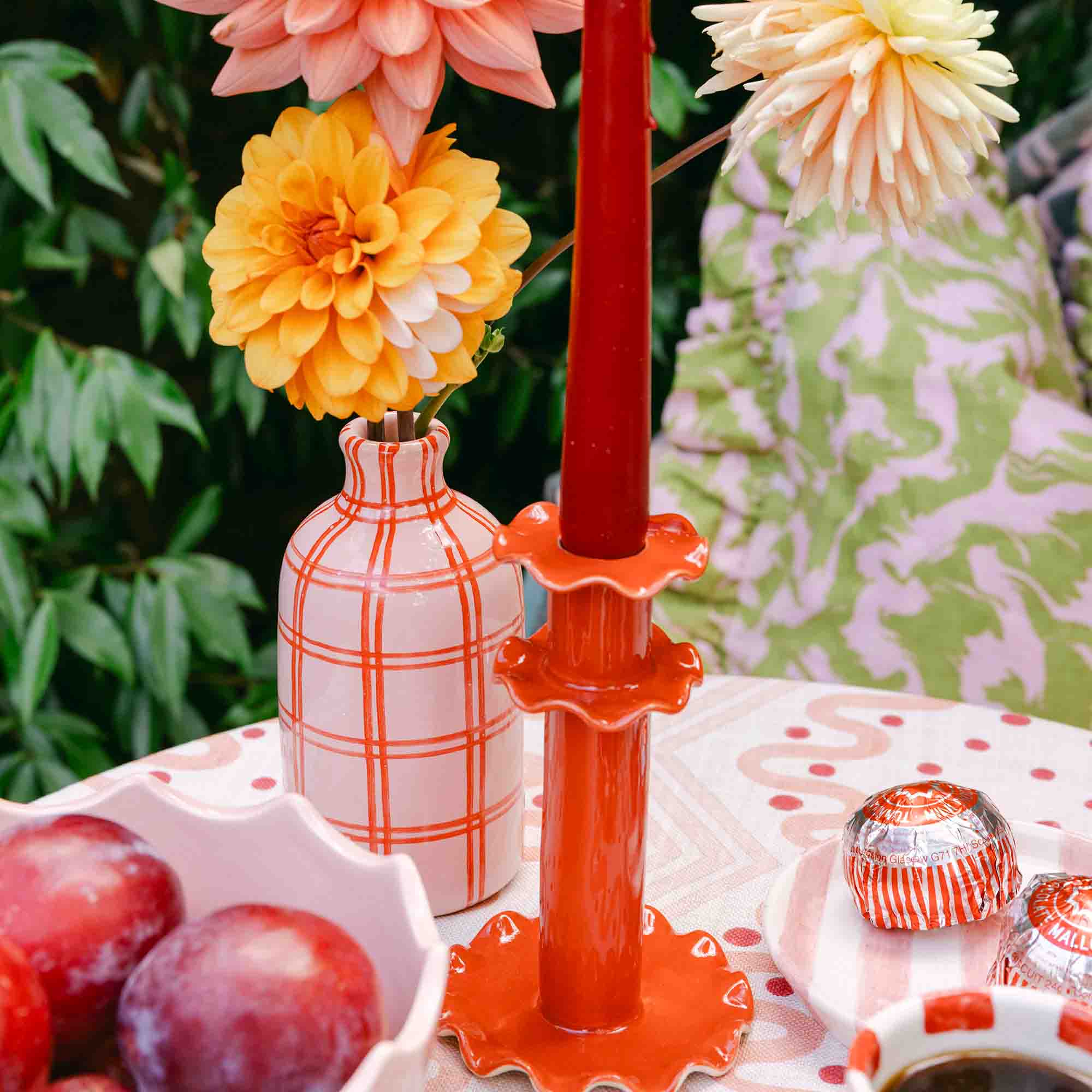 Gingham Oil Bottle - Image 4