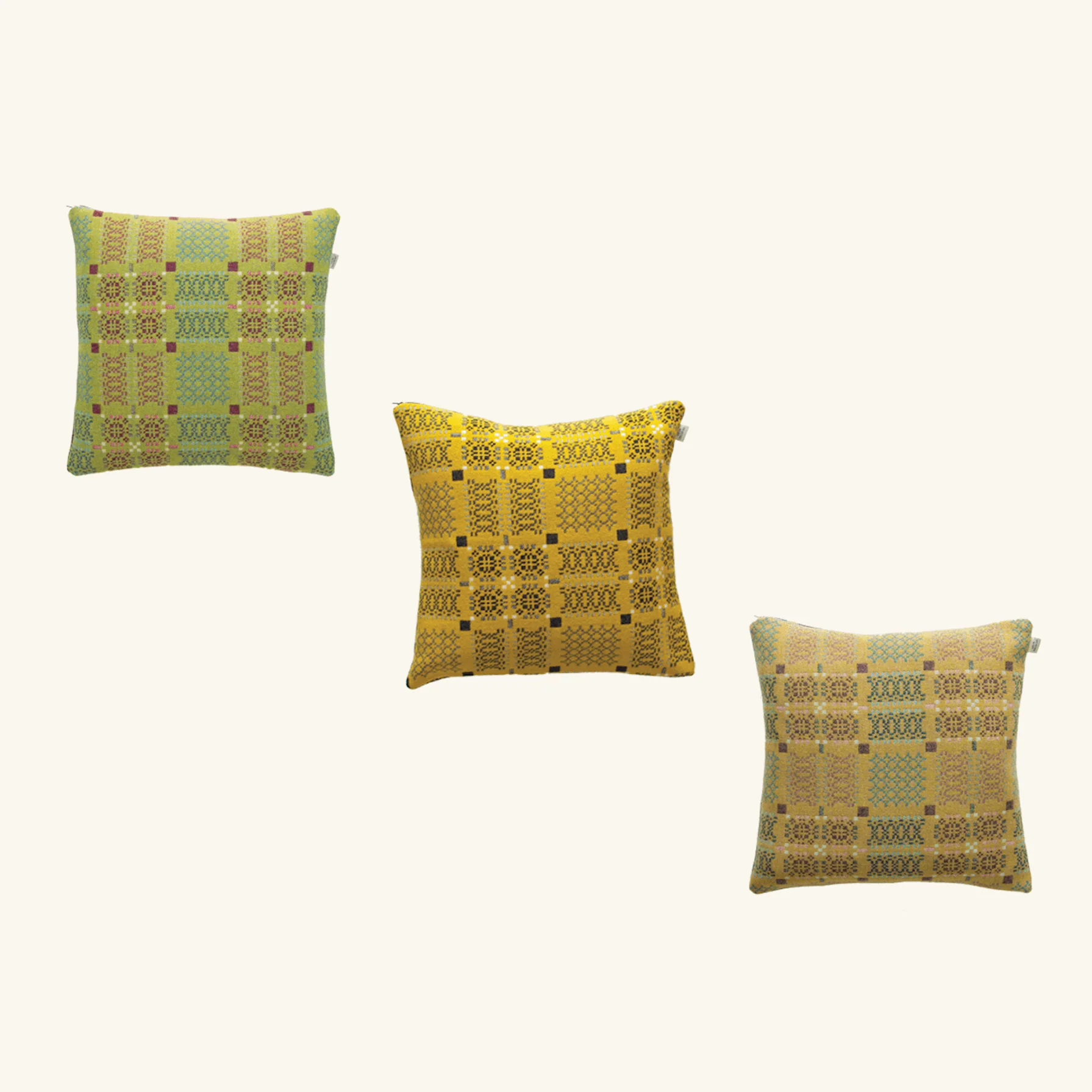 Knot Garden Cushion Melin Tregwynt - Image 3