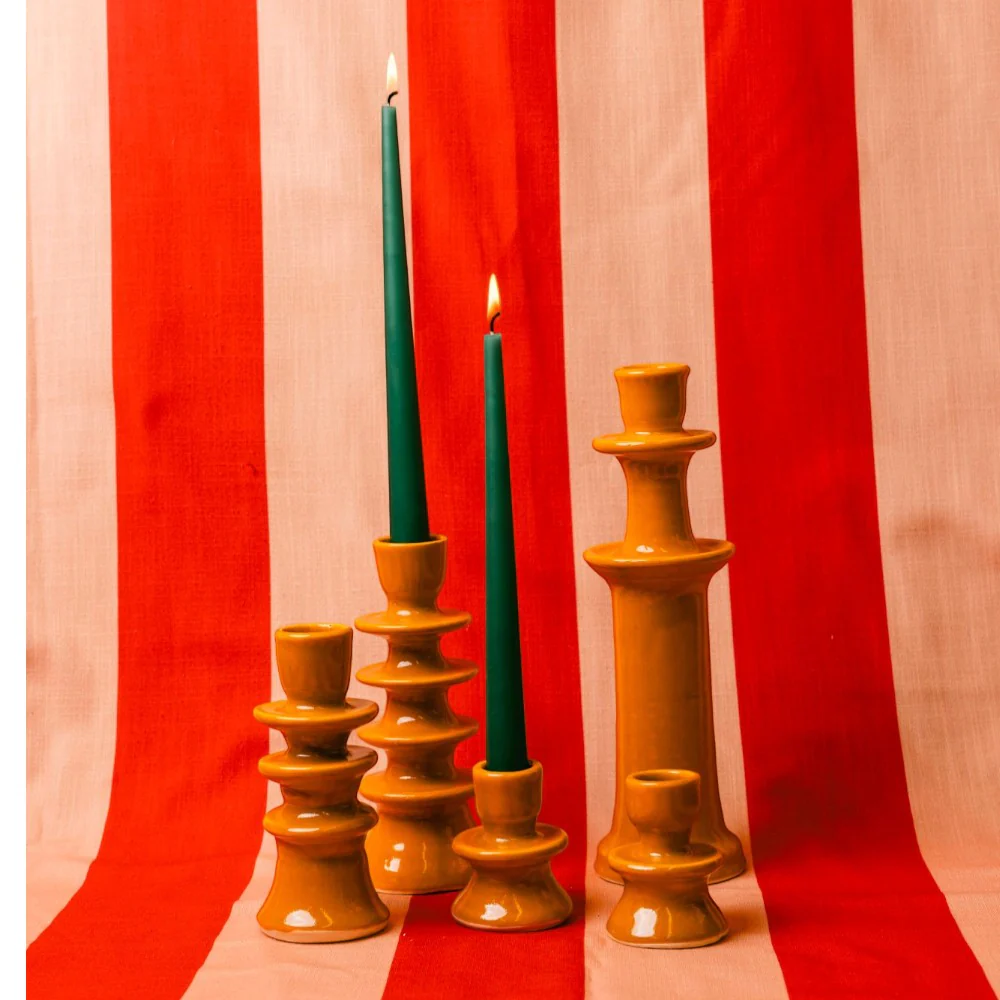 Large Ceramic Candlestick - Image 12