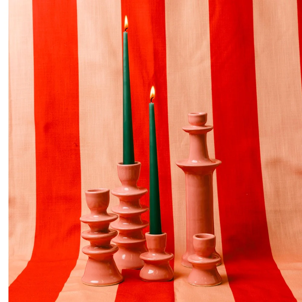 Large Ceramic Candlestick - Image 14