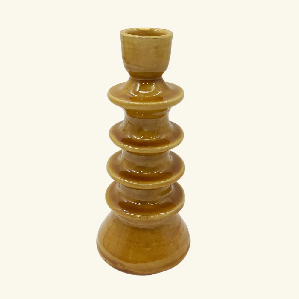 Large Ceramic Candlestick - Image 17
