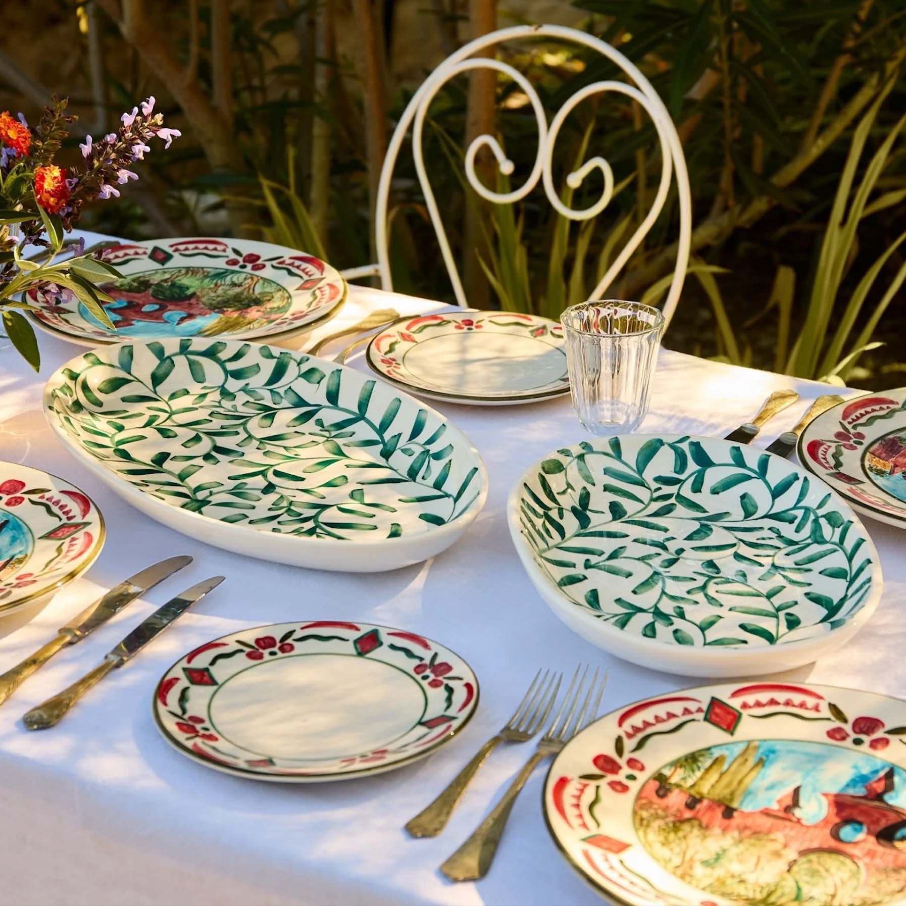 Scroll Oval Platter - Image 4