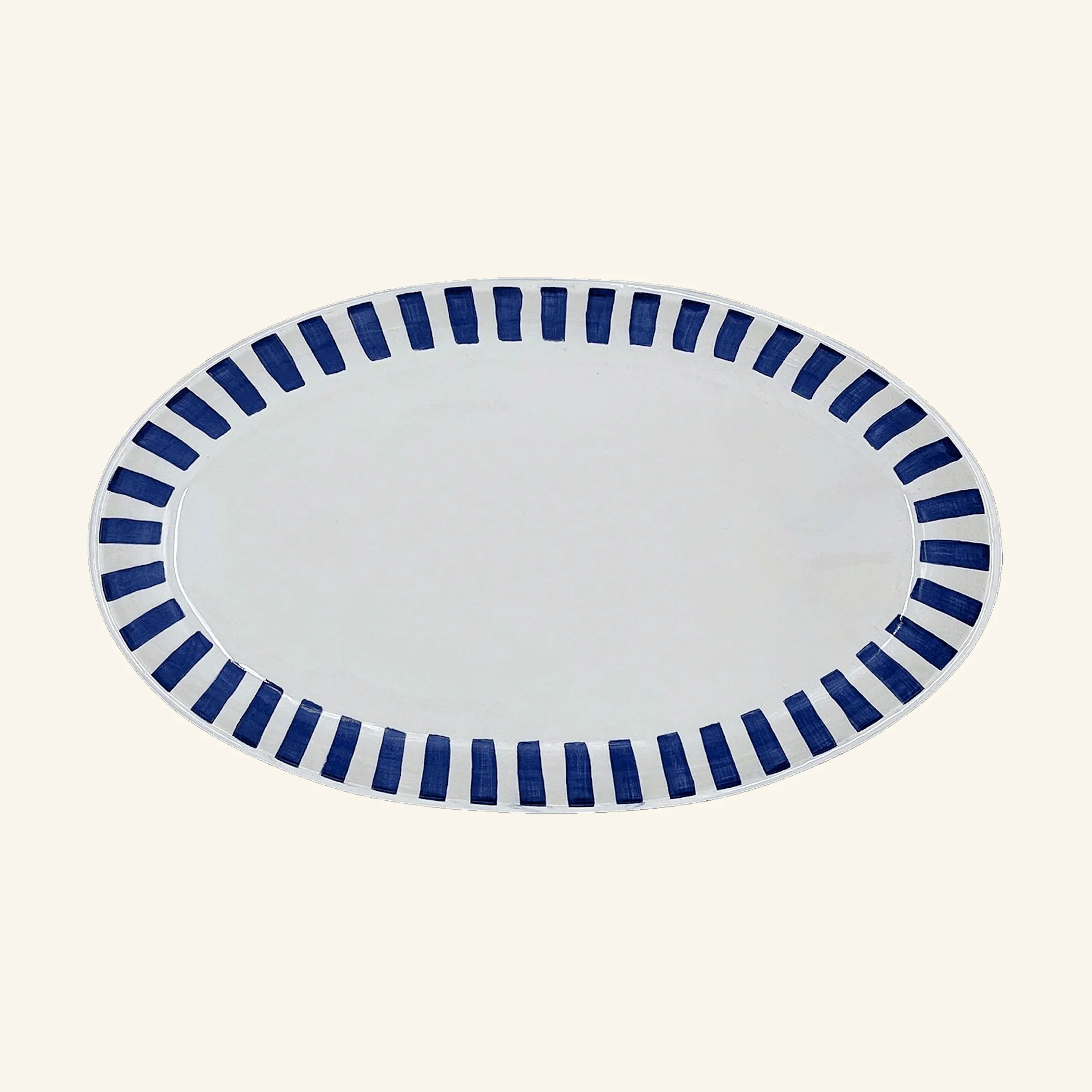 Striped Oval Platter - Image 7