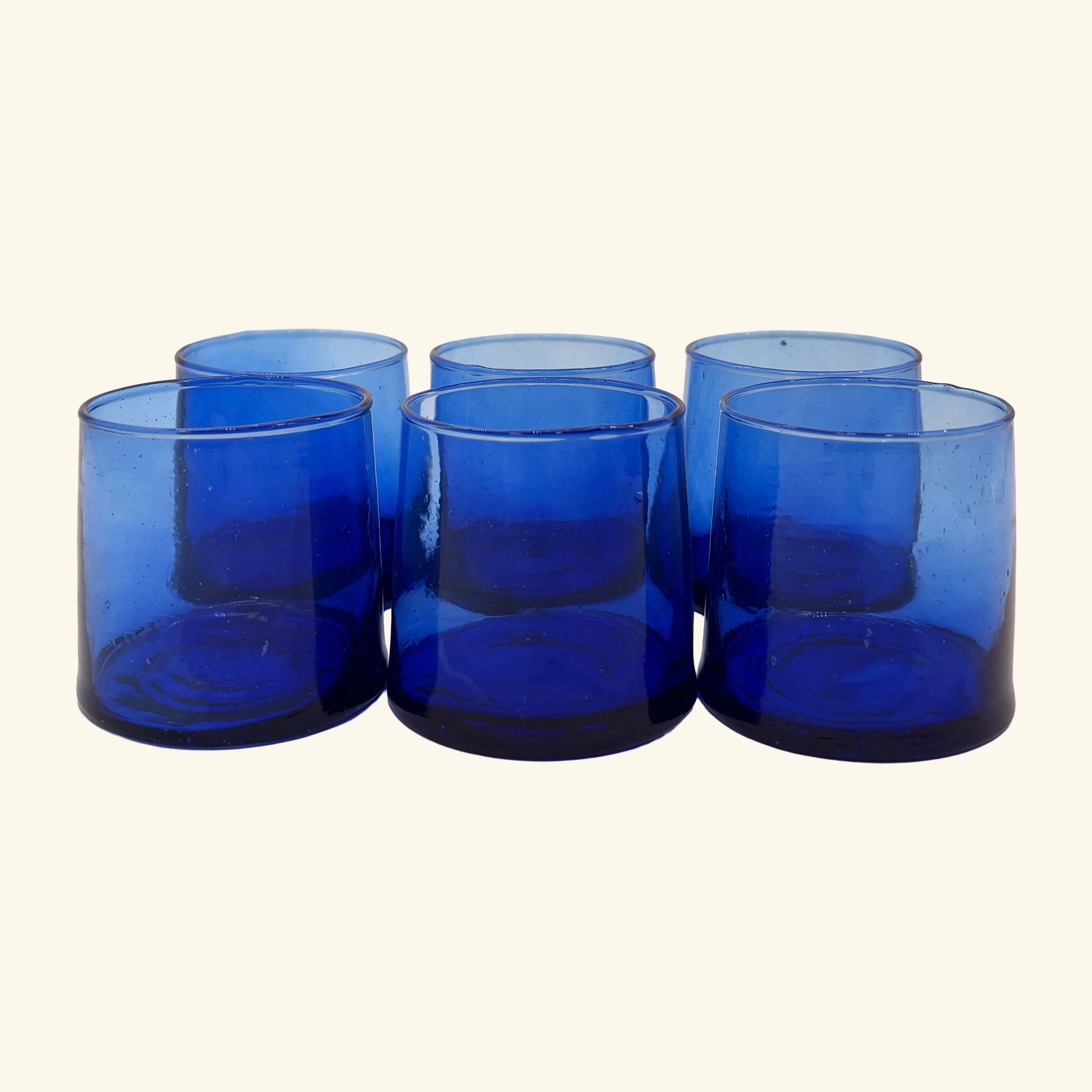 Set of 6 Moroccan Tapered Glass Tumblers - Image 5