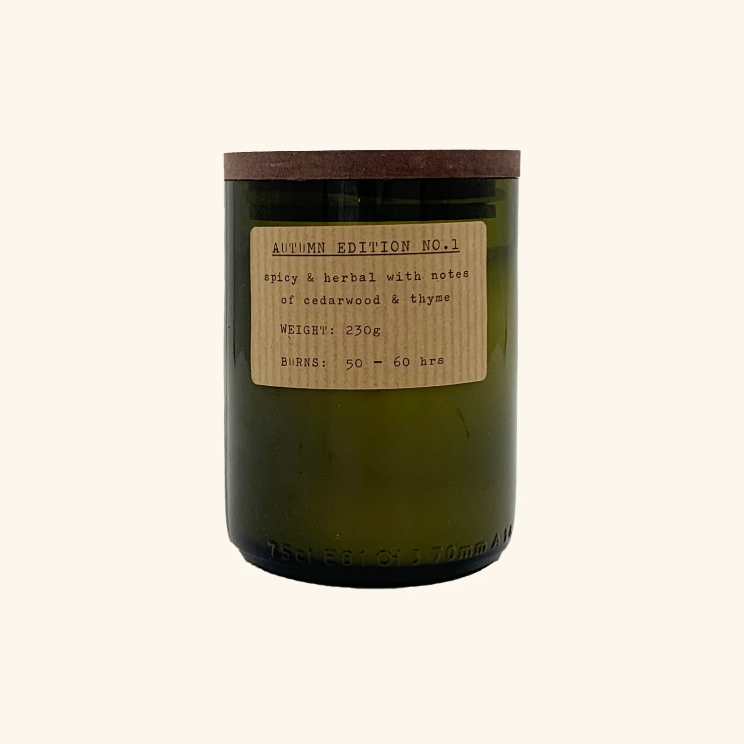 Scented Candle Old Green - Image 4