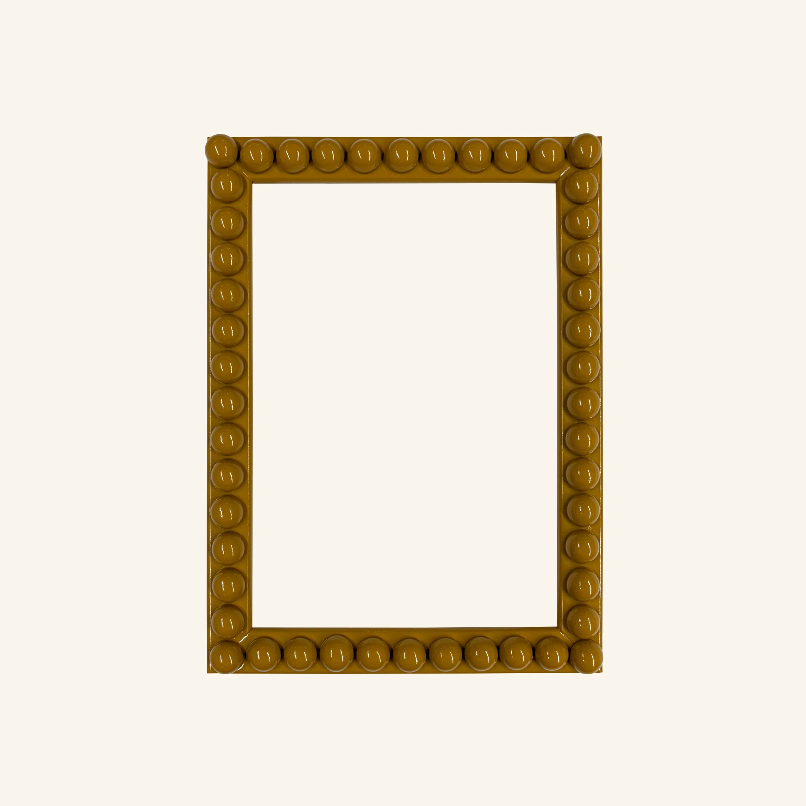Painted Lacquered Bobbin Picture Frame - Image 12