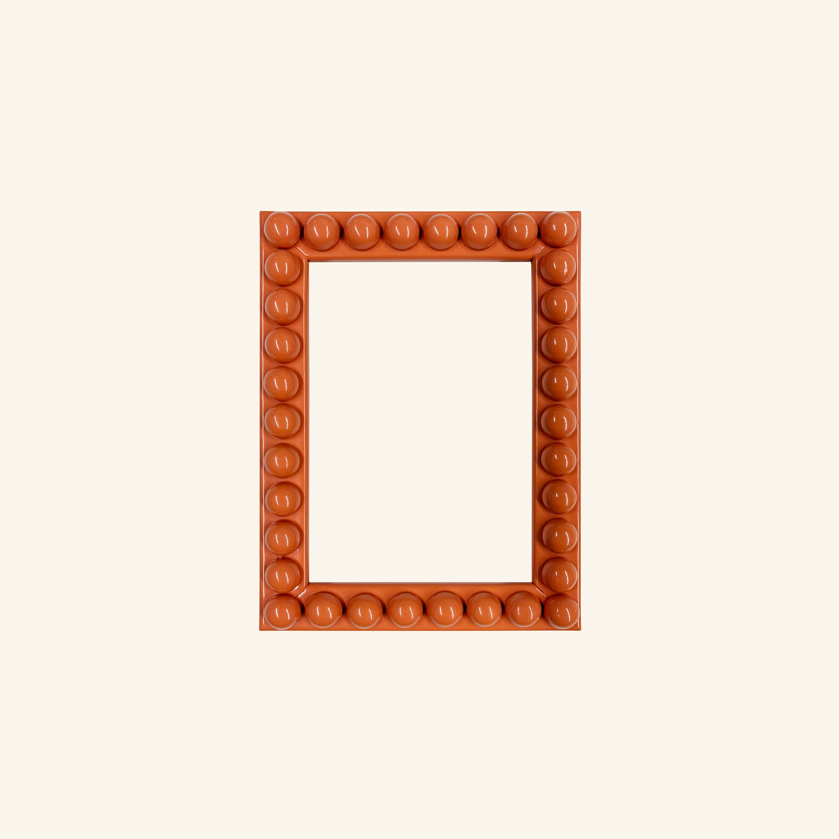 Painted Lacquered Bobbin Picture Frame - Image 17