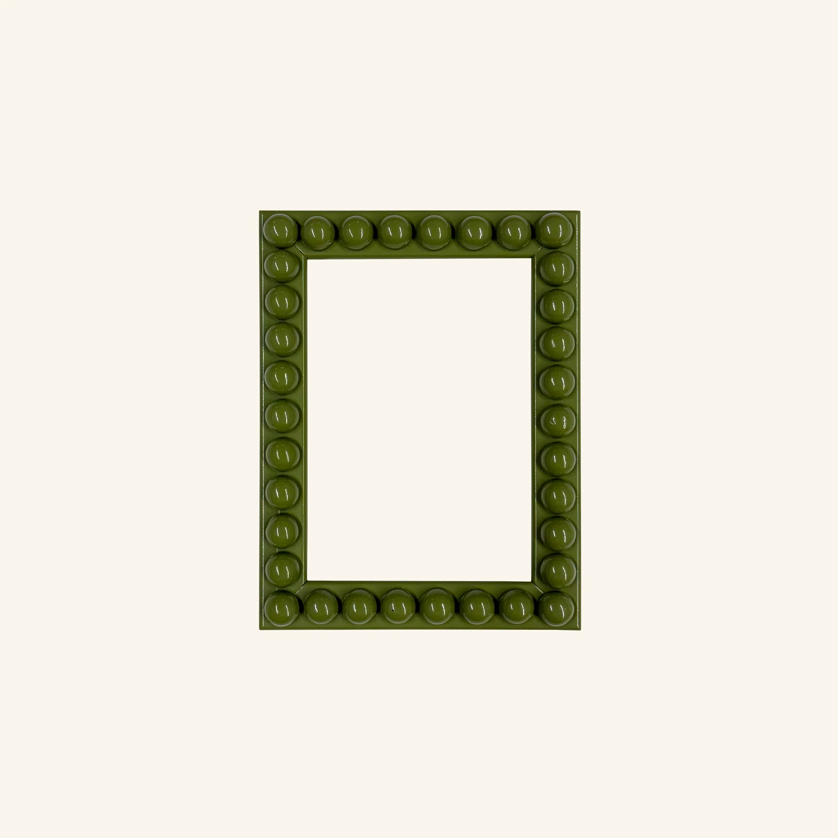 Painted Lacquered Bobbin Picture Frame - Image 4