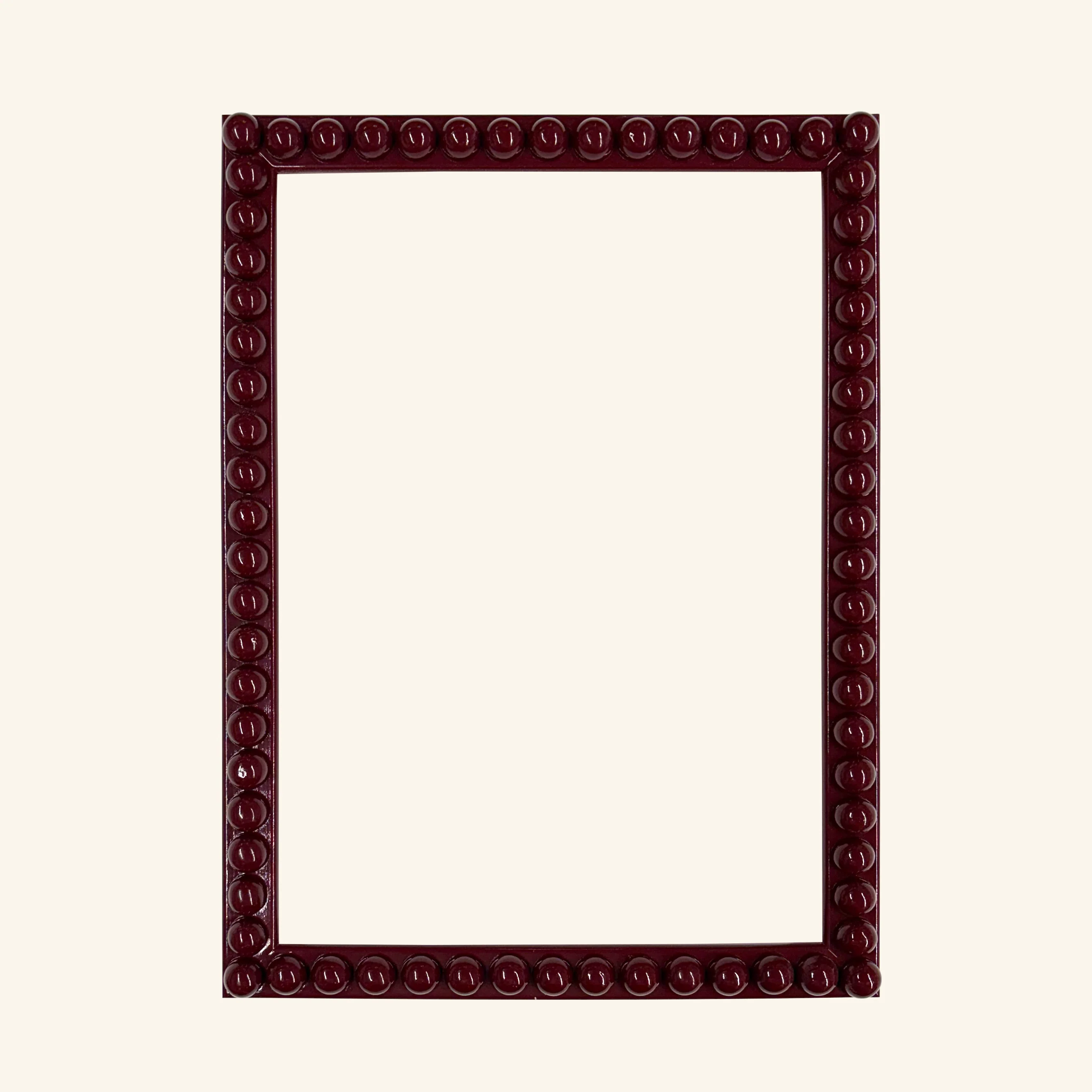 Painted Lacquered Bobbin Picture Frame - Image 5