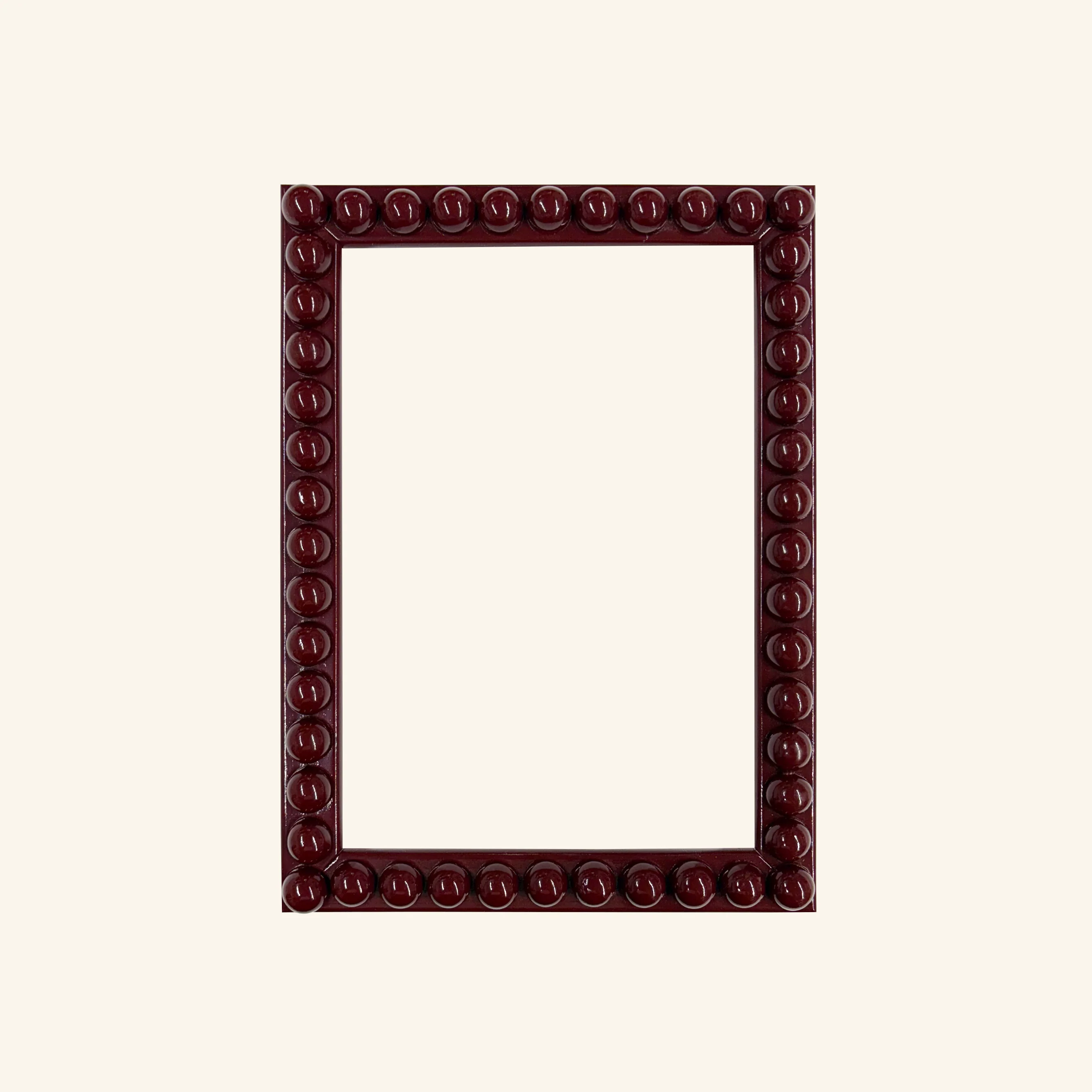Painted Lacquered Bobbin Picture Frame - Image 6