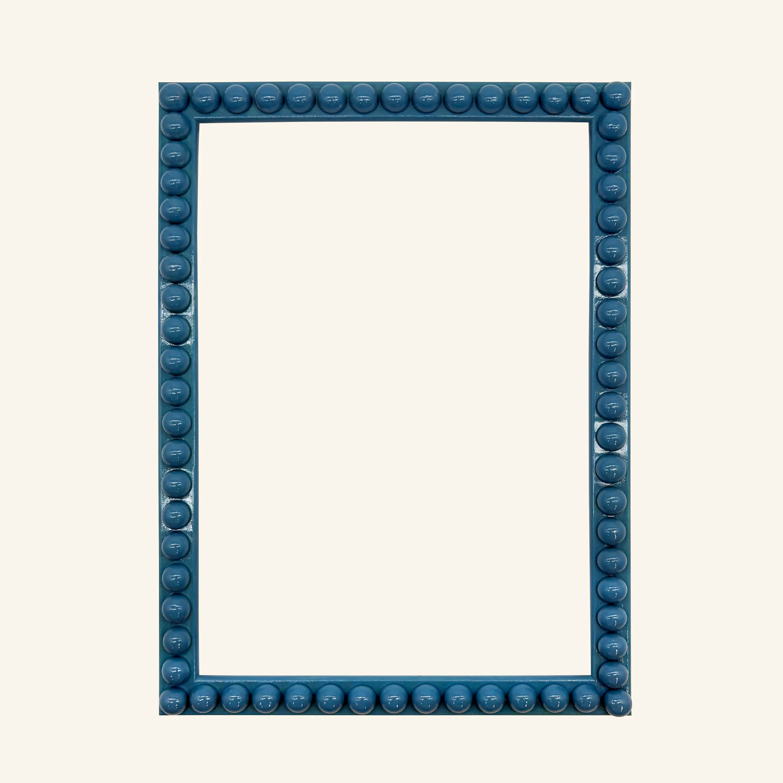 Painted Lacquered Bobbin Picture Frame - Image 8