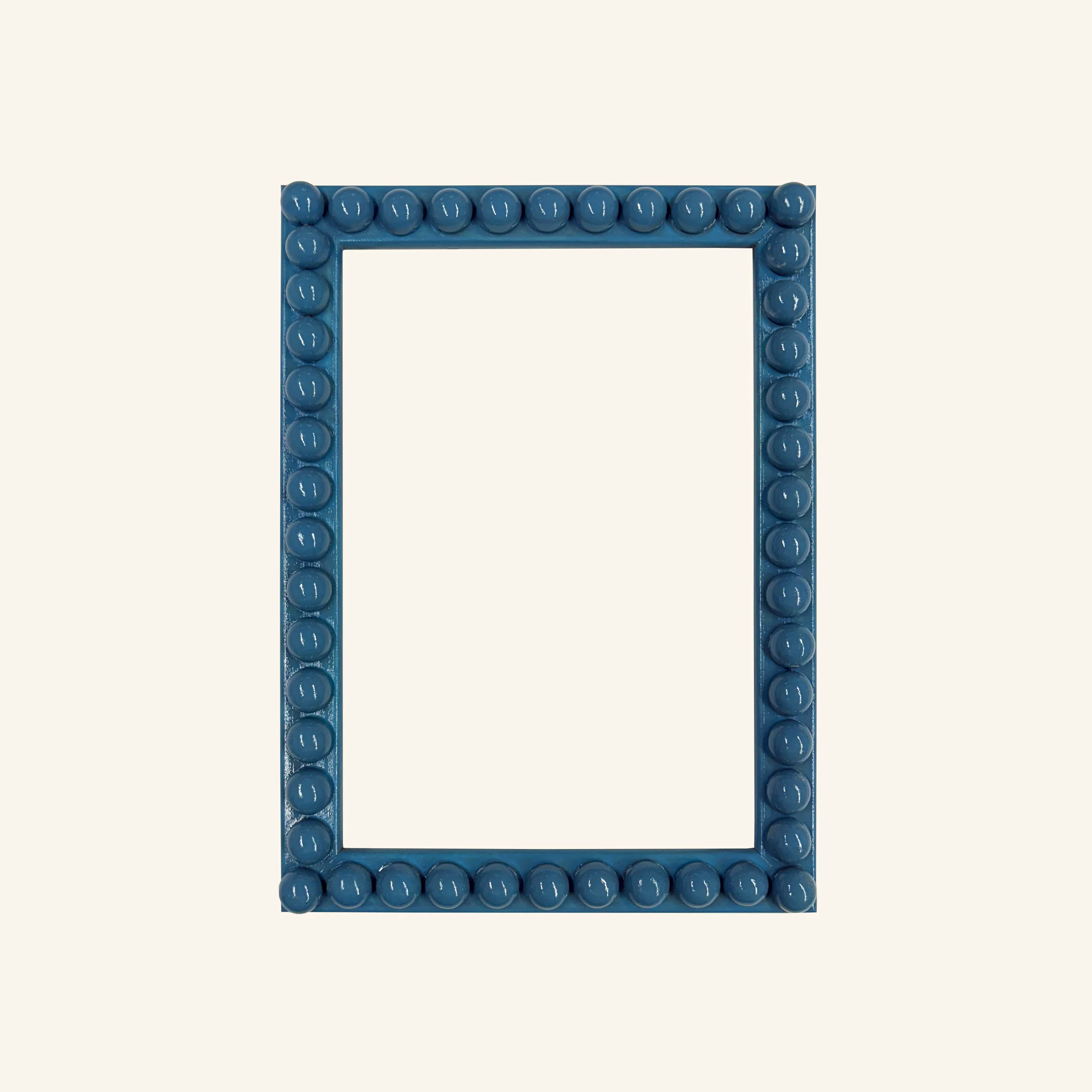Painted Lacquered Bobbin Picture Frame - Image 9