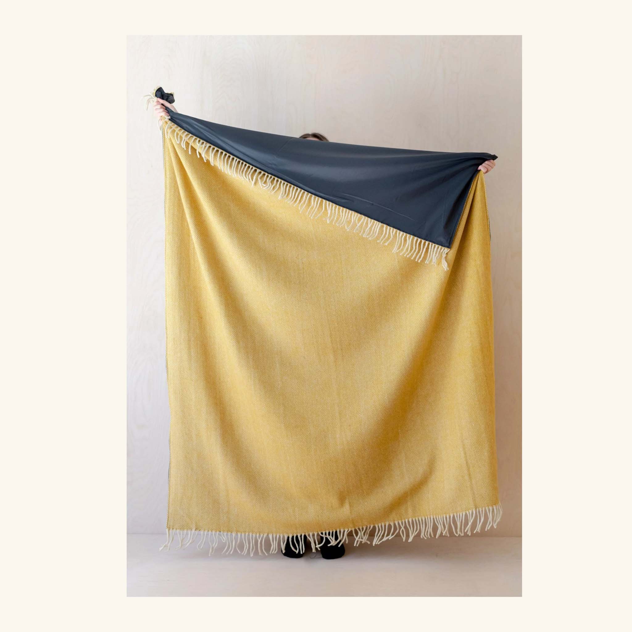 Recycled Wool Picnic Blanket The Tartan Blanket Company - Image 5