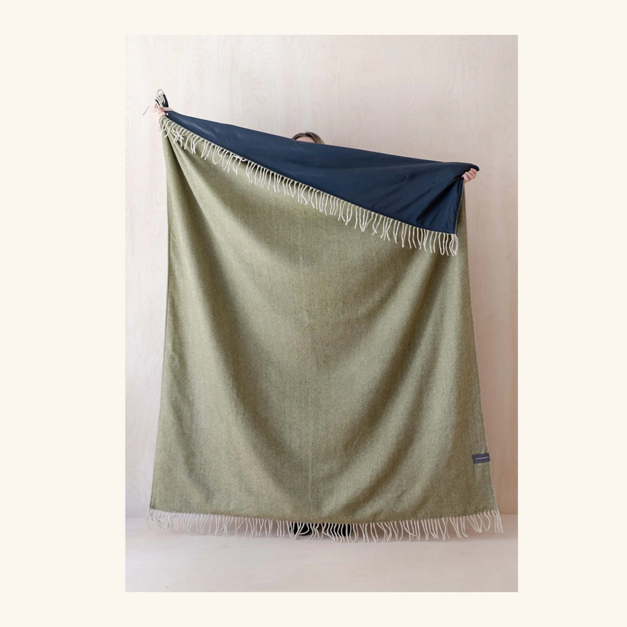 Recycled Wool Picnic Blanket The Tartan Blanket Company - Image 7