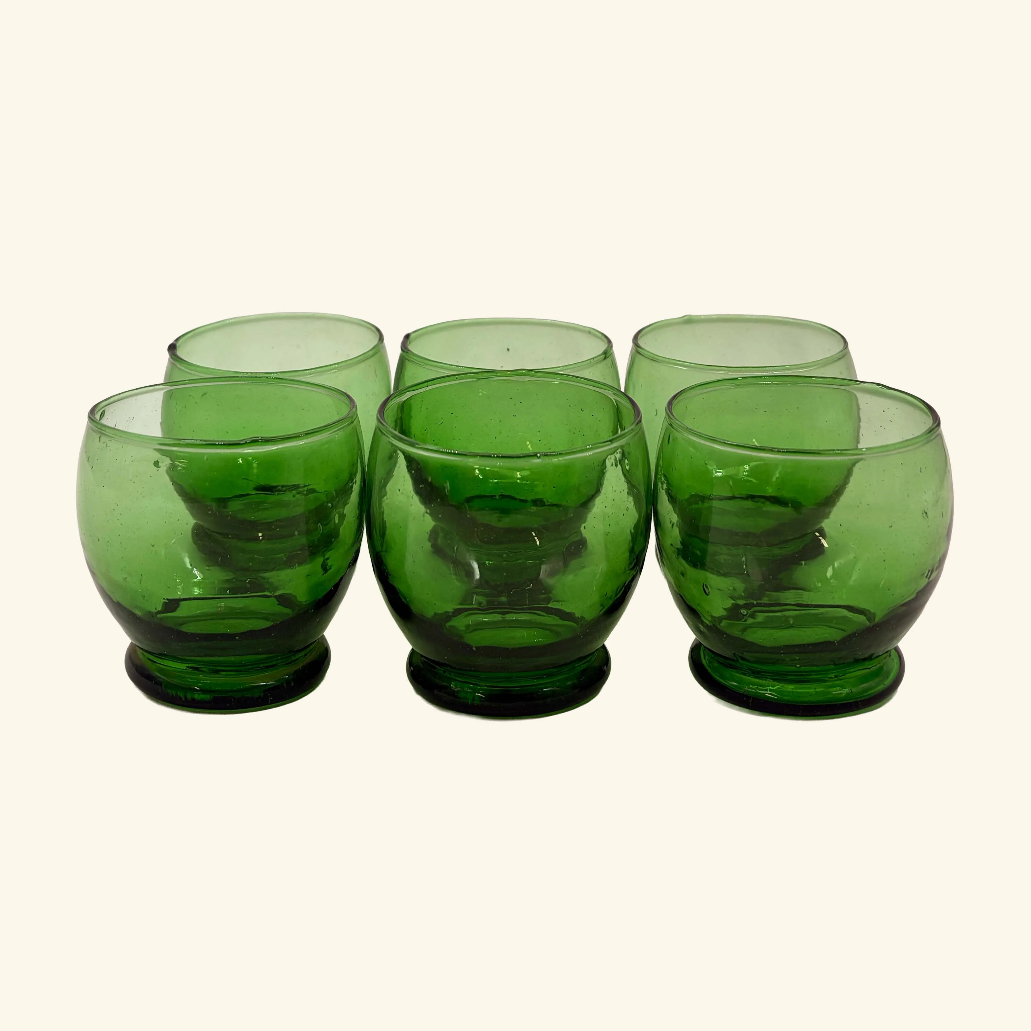 Set of 6 Round Moroccan Glasses - Image 5