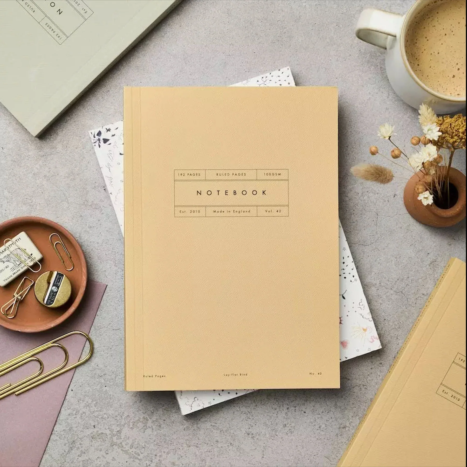 Ruled Flat Lay Notebook - Image 6