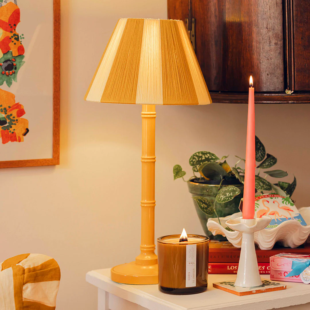 Big Amber Scented Candle WXY - Image 6