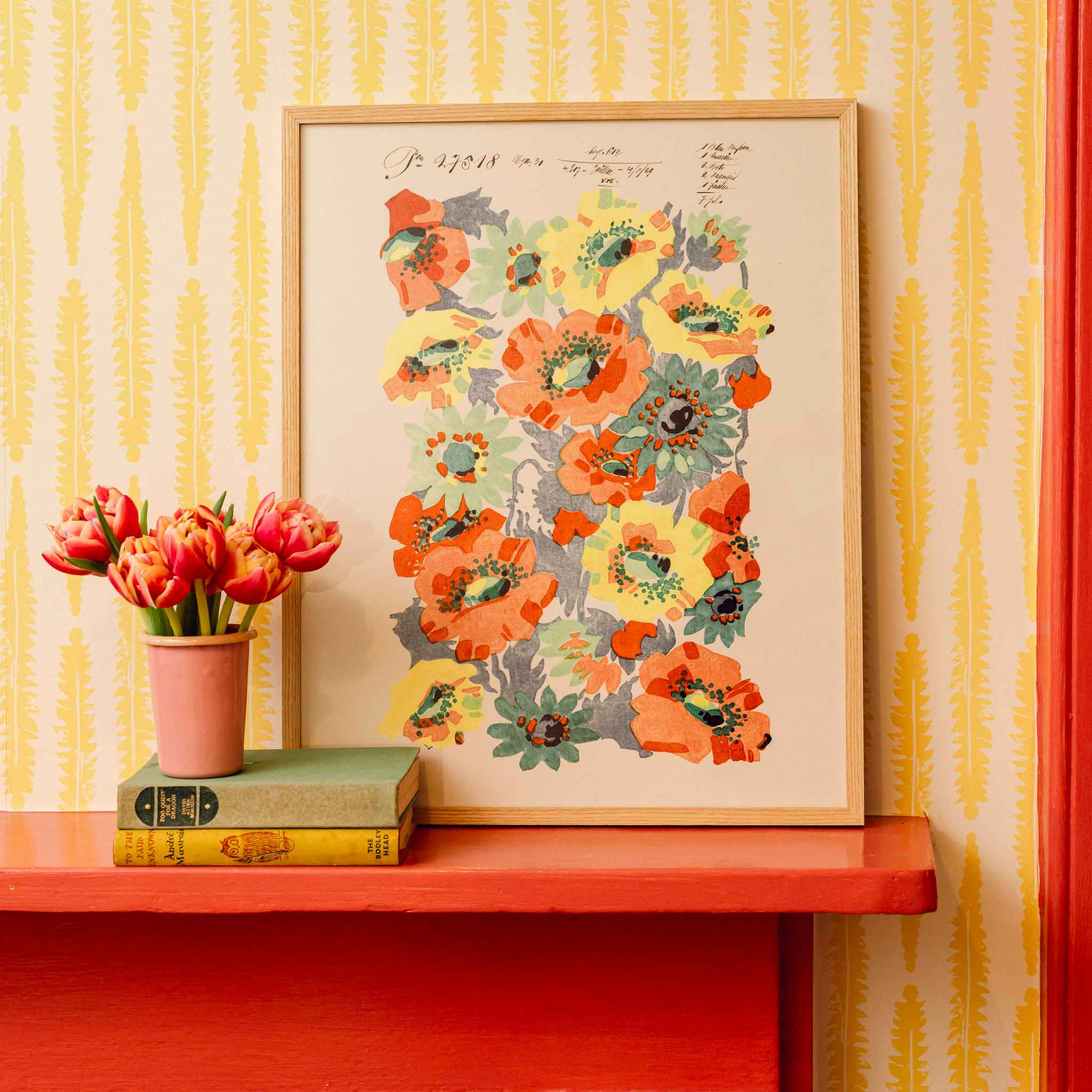 No. 76 – Summer Poppies II Poster Print Sisters - Image 3