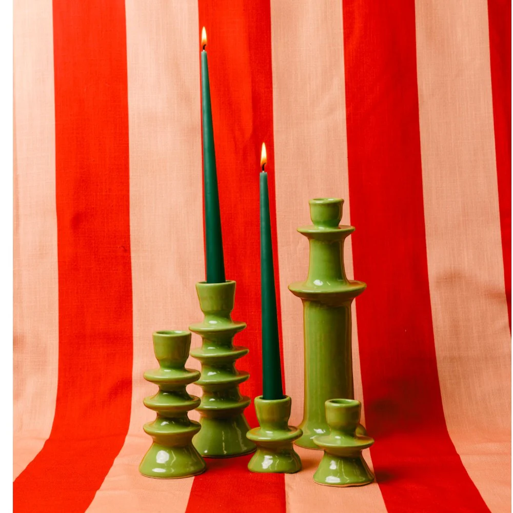 Tall Ceramic Candlestick - Image 10