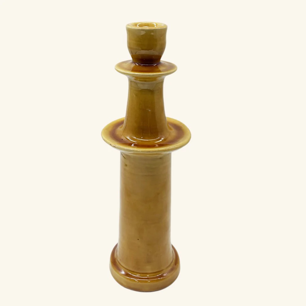 Tall Ceramic Candlestick - Image 11