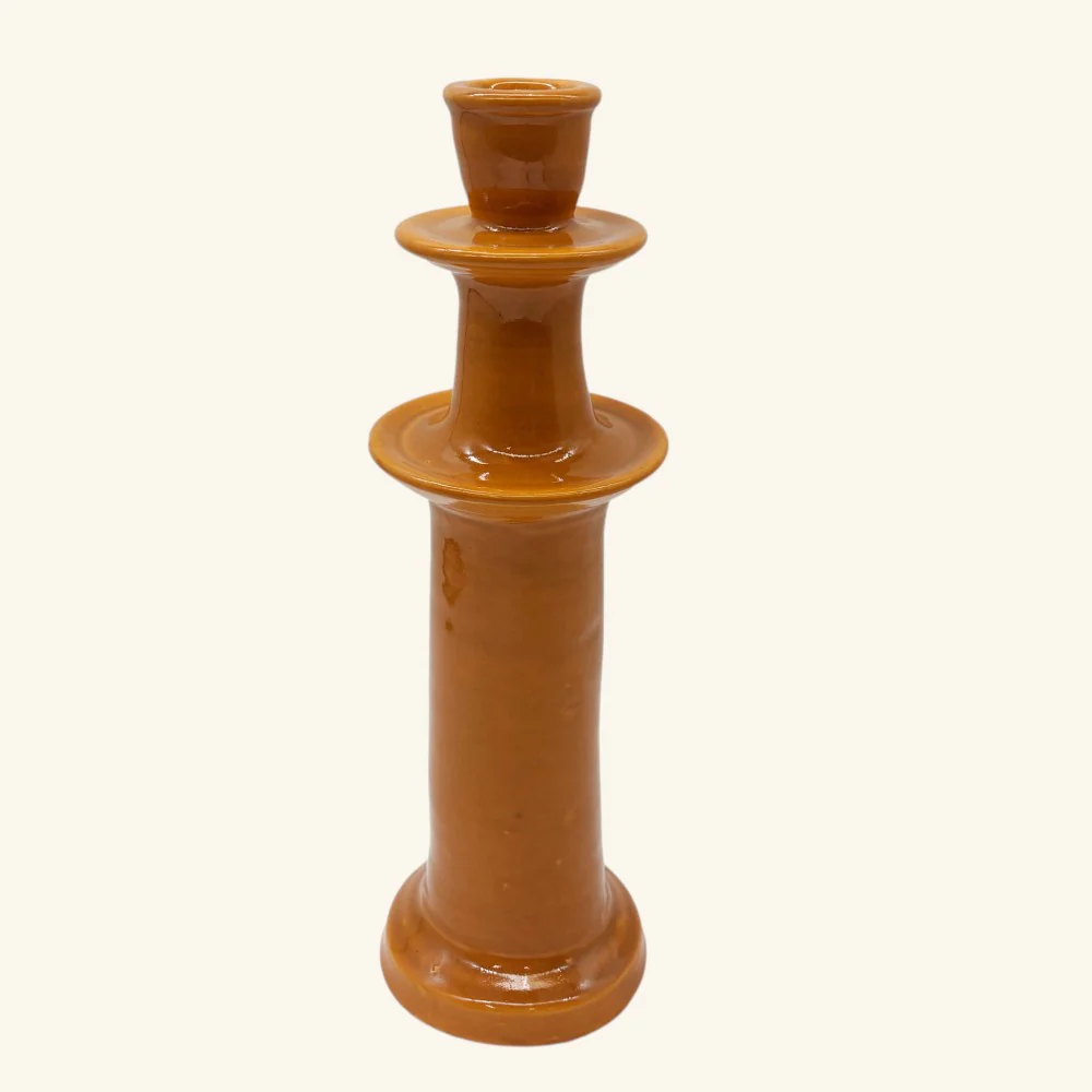 Tall Ceramic Candlestick - Image 17