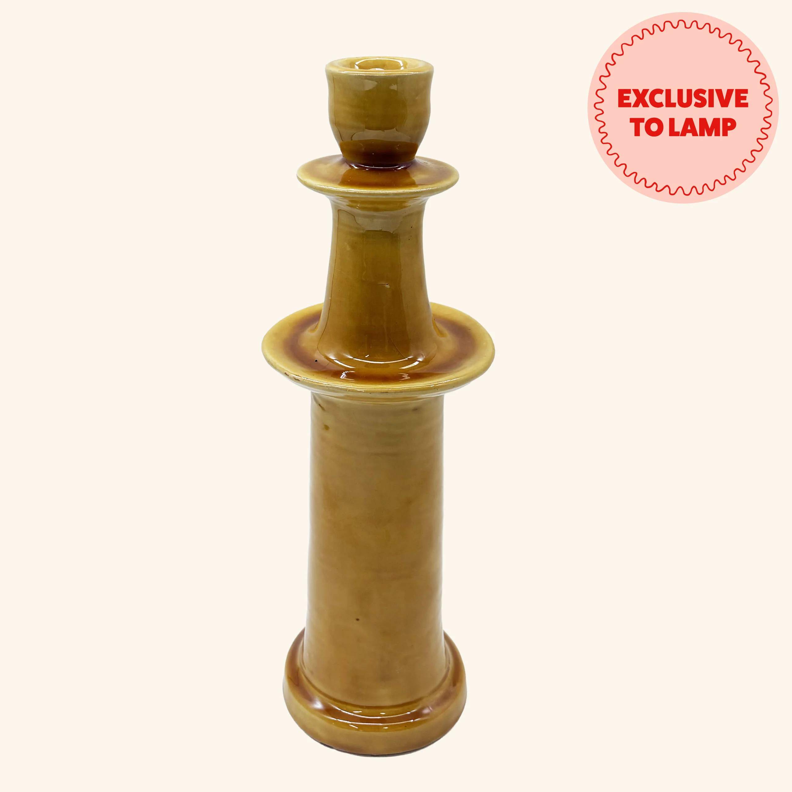 Tall Ceramic Candlestick - Image 19