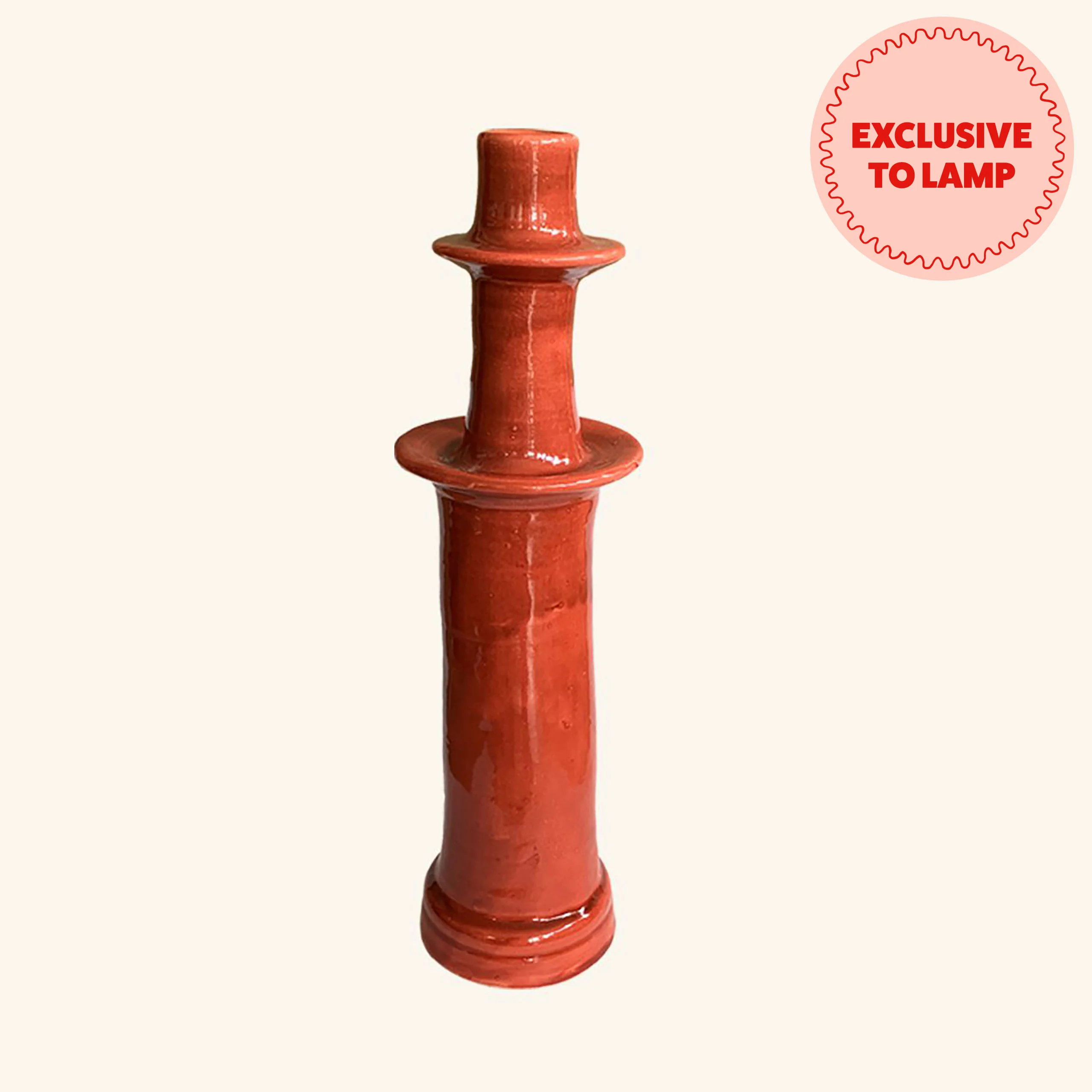 Tall Ceramic Candlestick - Image 20