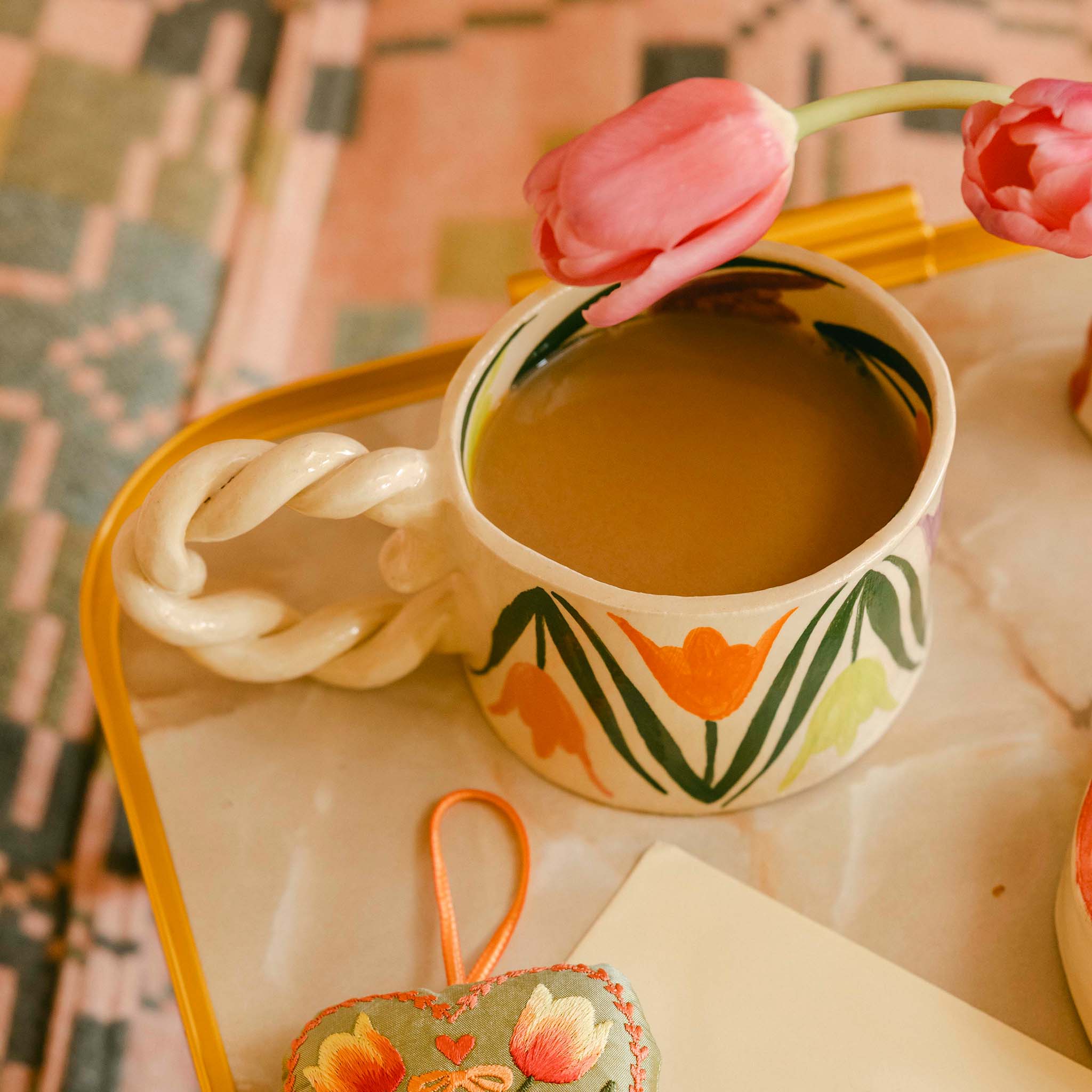 Tulip Flower Mug - Image 4