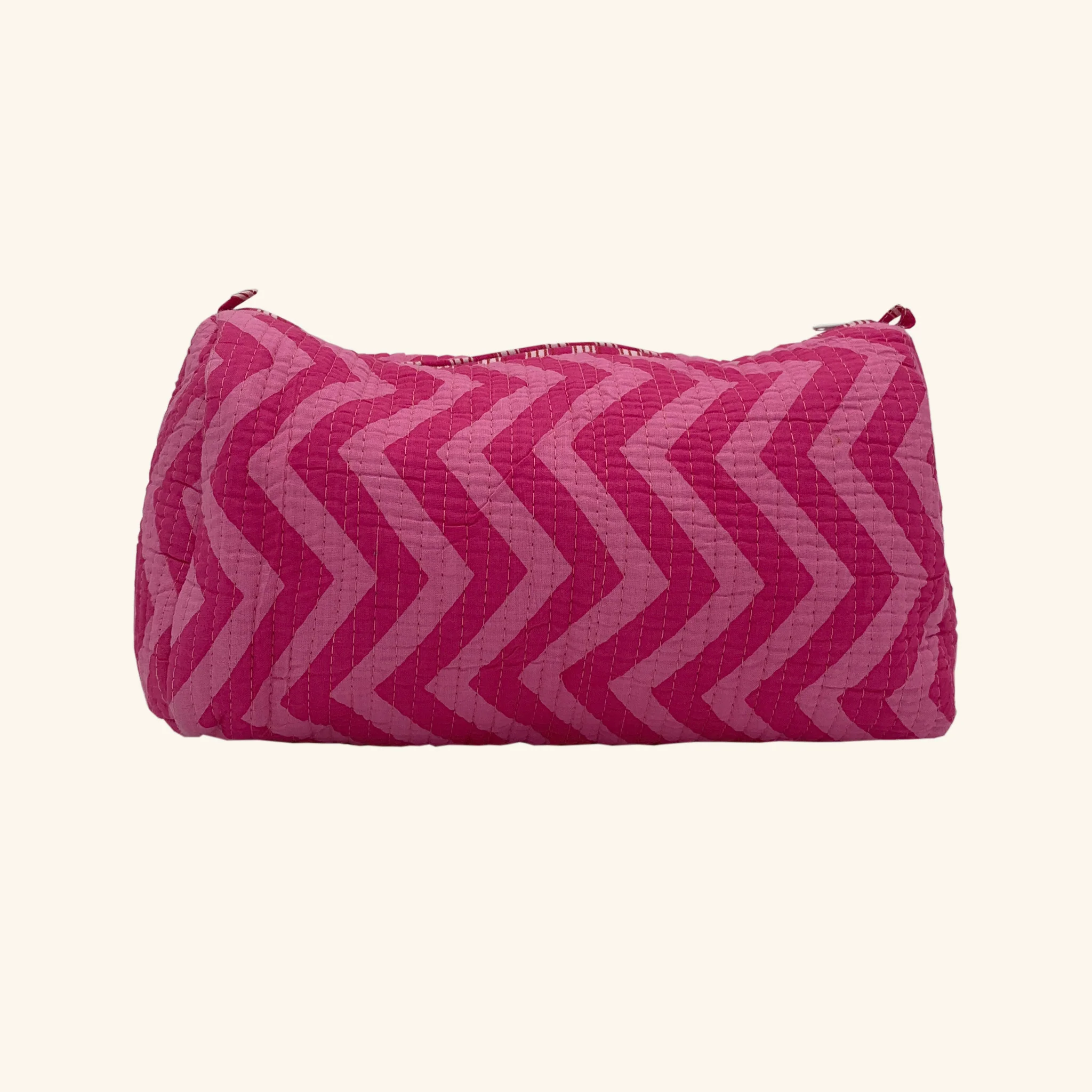 Zig Zag Printed Wash Bag - Image 5