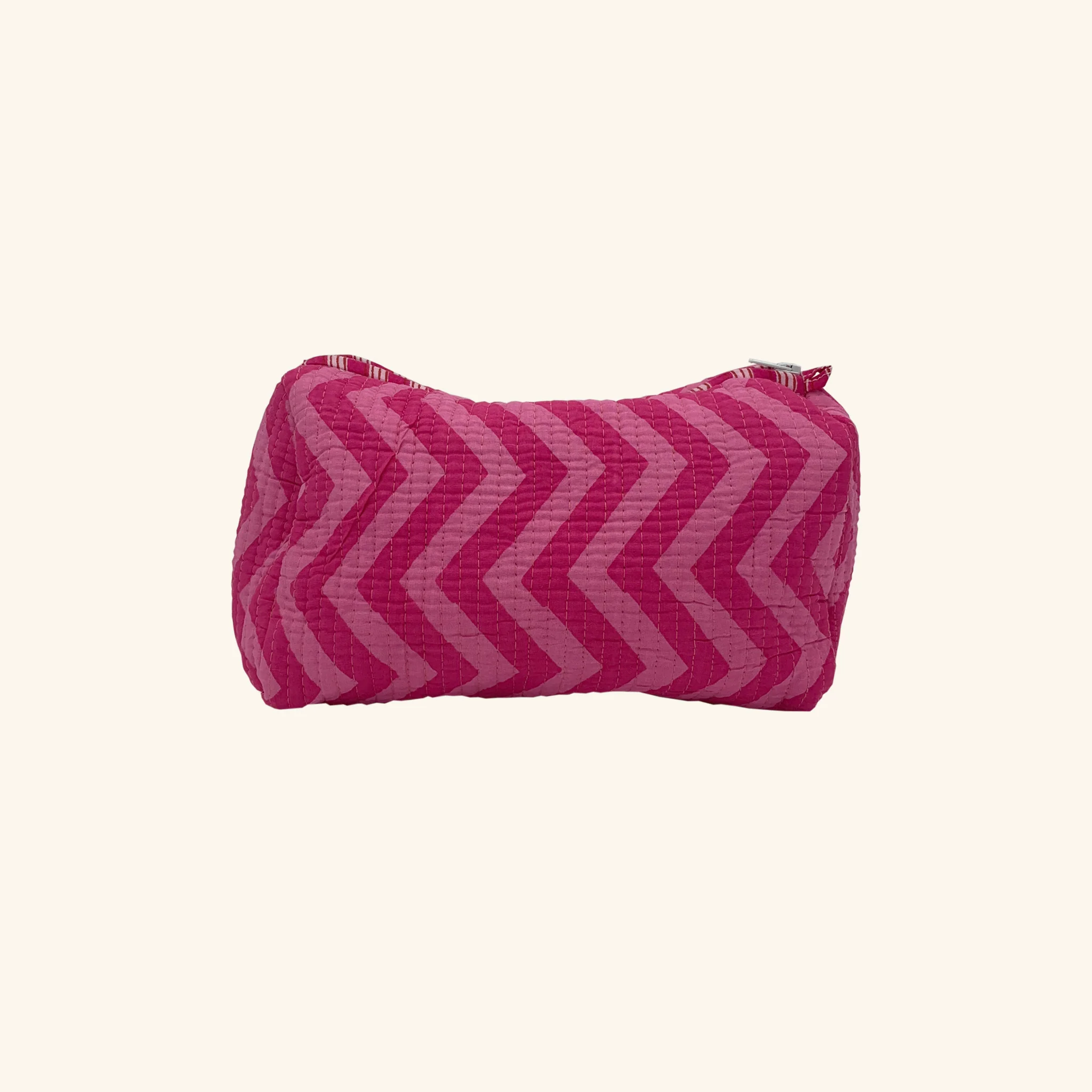 Zig Zag Printed Wash Bag - Image 6