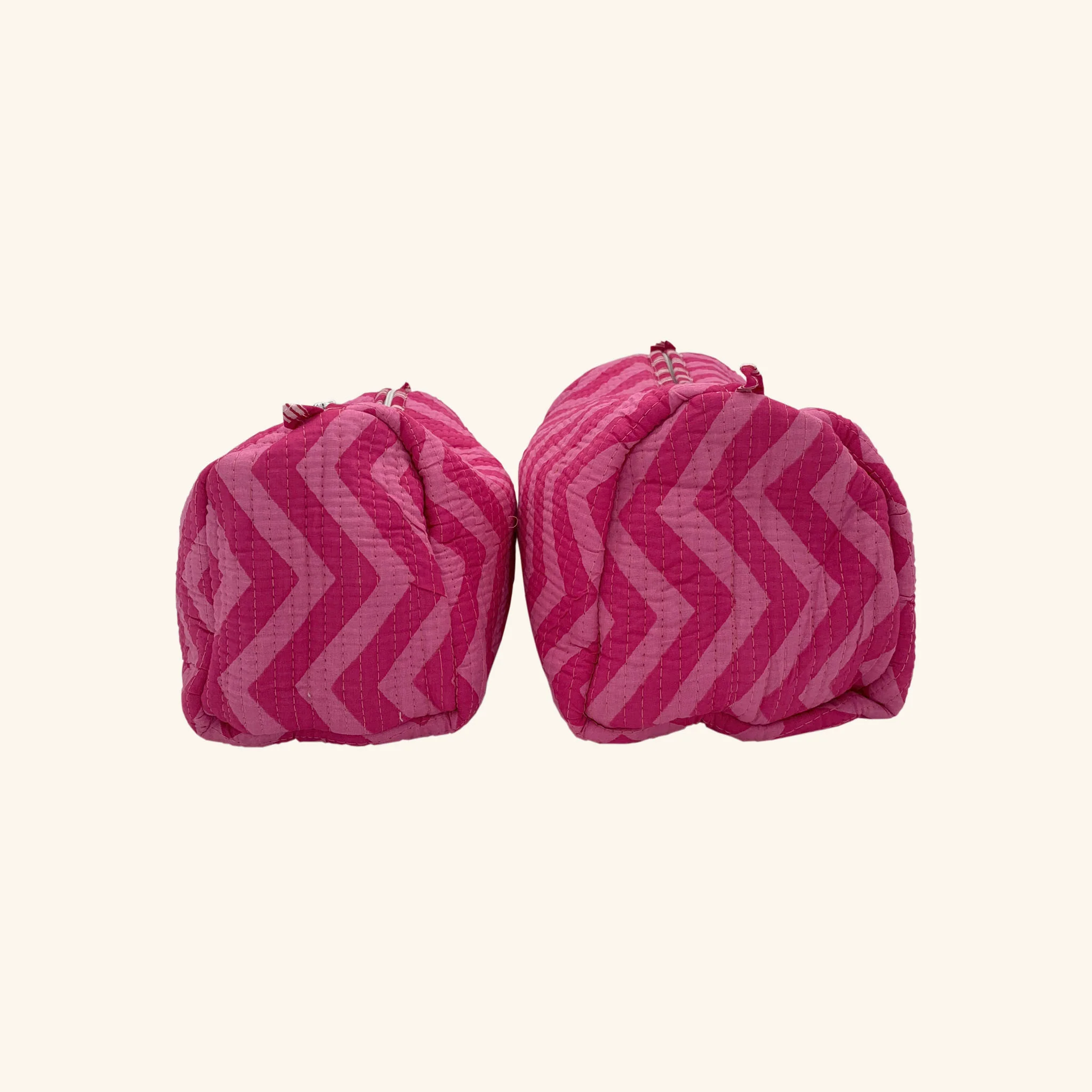 Zig Zag Printed Wash Bag - Image 7